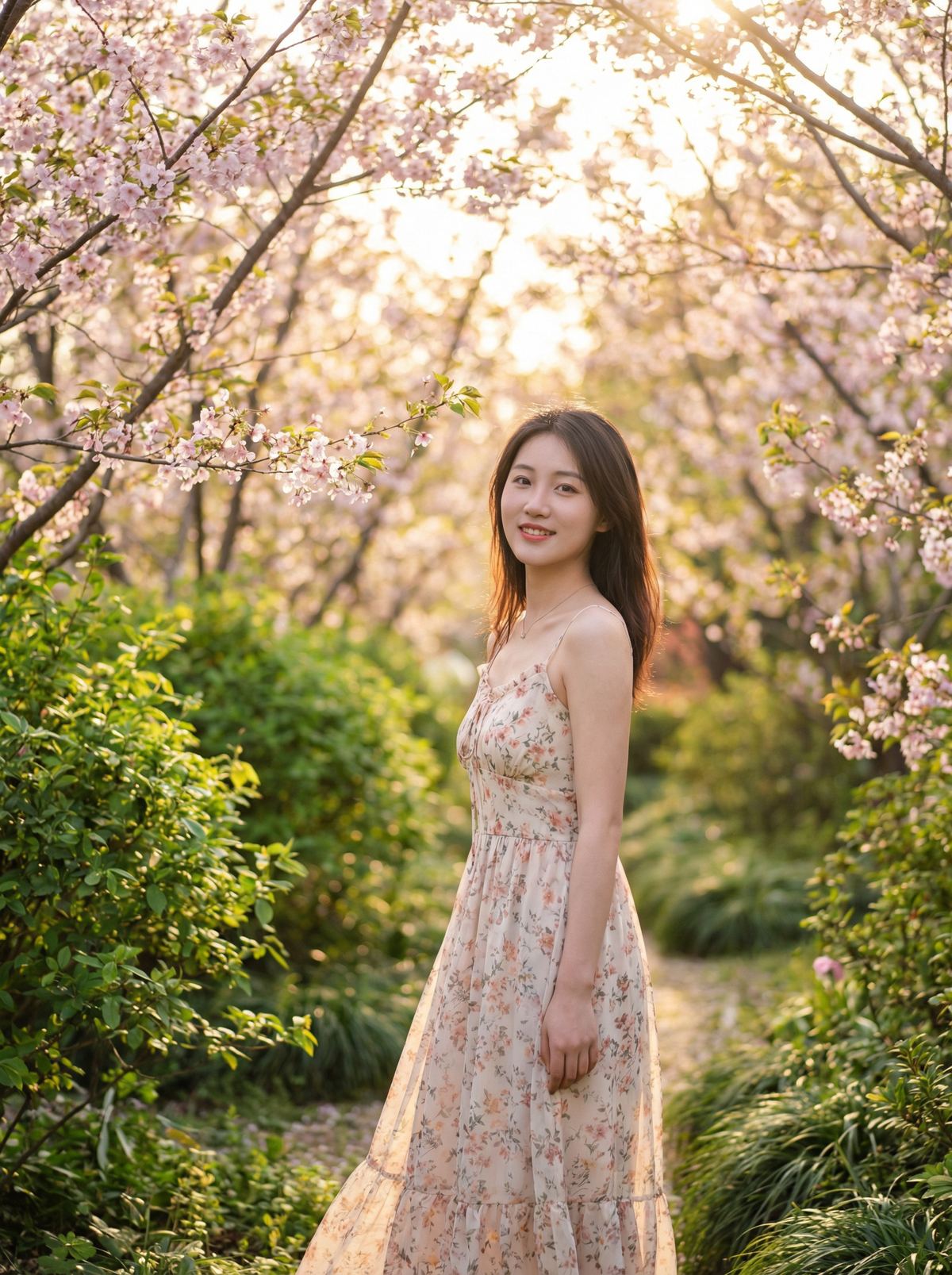 三级视频：春日樱花写真拍摄花絮